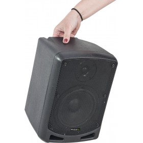 Ibiza Power5-BT Draagbare Actieve 6,5 inch speaker op accu - draagbaar