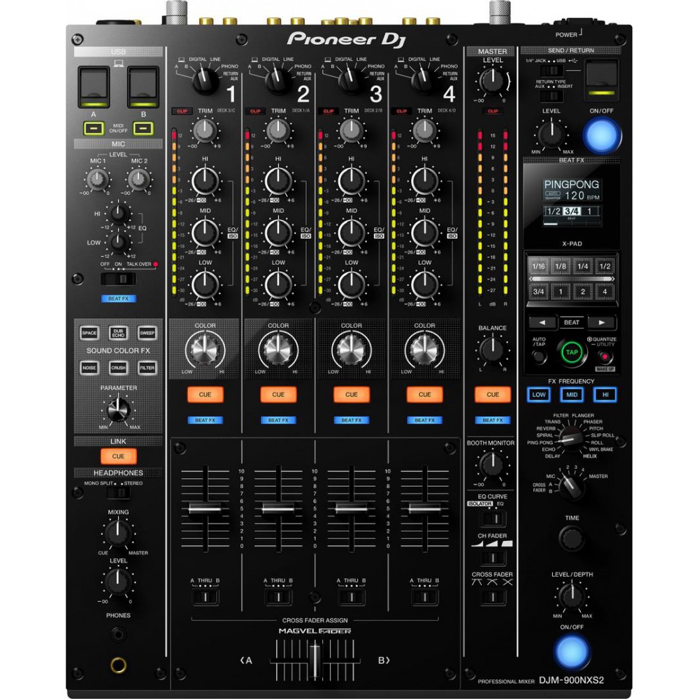 rivaal Raad eens halfgeleider Pioneer DJM-900nxs2 - Pro DJ mixer