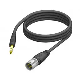 Niet meer leverbaar - ProCAB REF724/3 audio signaal kabel gebalanceerd Jack 6,3mm naar XLR male | DJ-verkoop - Licht | Geluid | Zang | Effecten