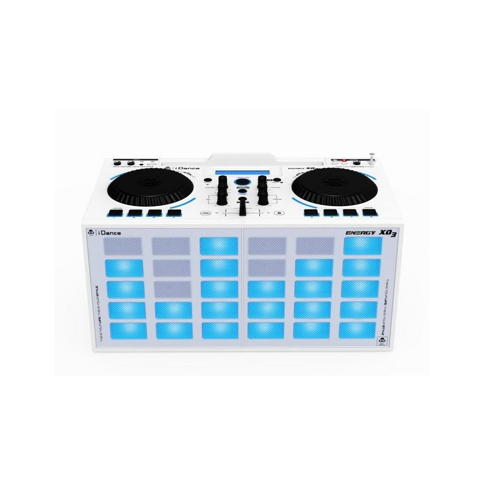 XD-3 Energy White party bluetooth systeem