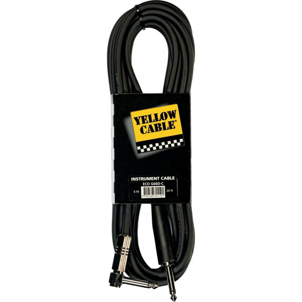 Normaal gesproken heilig Dapper ECO-G66D/C Yellow Cable jack haakse jack kabel voordelig kopen?