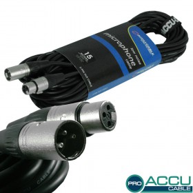 AC-PRO-XMXF/15 XLR m/f 15m