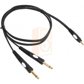 BST mini jack/jack-3 - 3M rca naar jack kabel