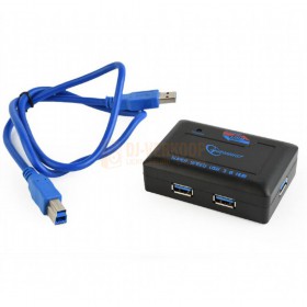 met kabel Gembird UHB-C344 - 4 poorts USB 3.0 hub