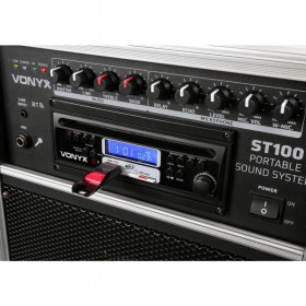 Vonyx ST100 MK2 BT/CD/MP3/UHF + Record functie