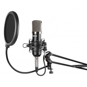pin Alstublieft broeden Vonyx CMS400 - Studio Set / Condensator microfoon met tafel arm en popfilter