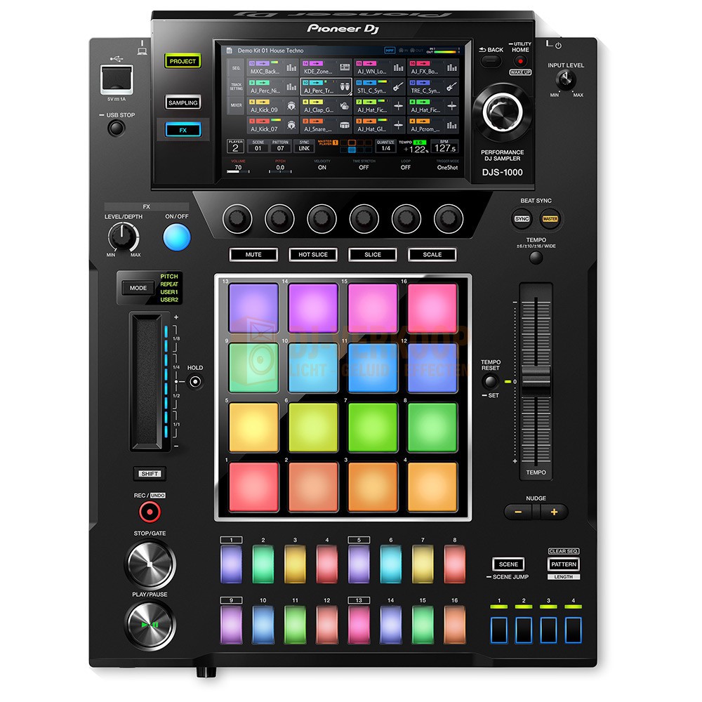 Pioneer Dj Djs Standalone Dj Sampler Met Pads En Step Sequencer