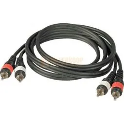 JB Systems RCA - RCA (tulp) Kabel van 0,5 tot 5 meter