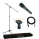 IBIZA Sound SMPACK - Microfoon + standaard + accessoires