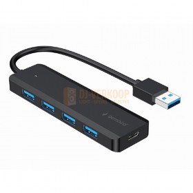 CablExpert UHB-U3P4P-02 - 4 poorts USB 3.1 (Gen 1) hub