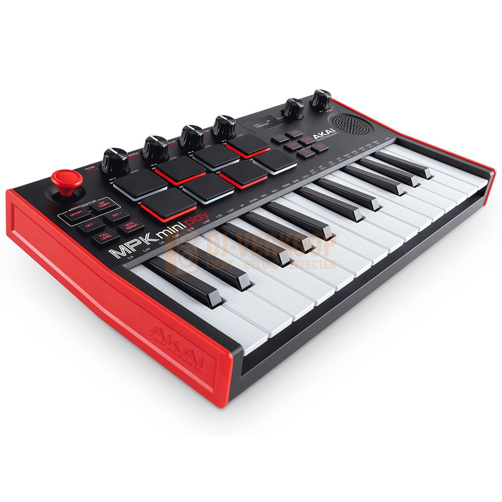 AKAI MPK Mini Play MK3 - batterijgevoerd MIDI-keyboard met aanslaggevoelige toetsen én pads