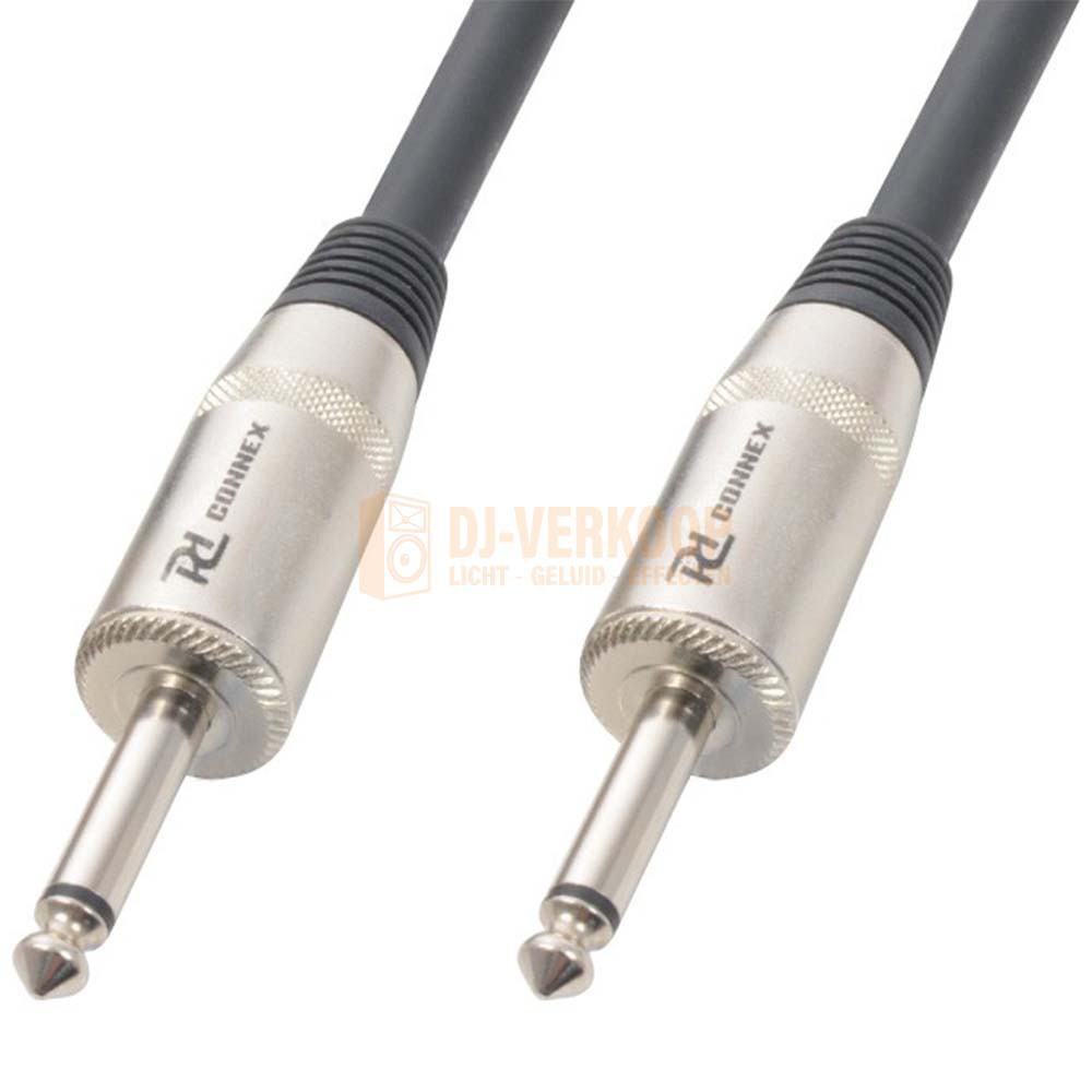 PD Connex CX29-series - 6.3mm Jack Luidsprekerkabel 6.3 mm 6 tot 15m Zwart