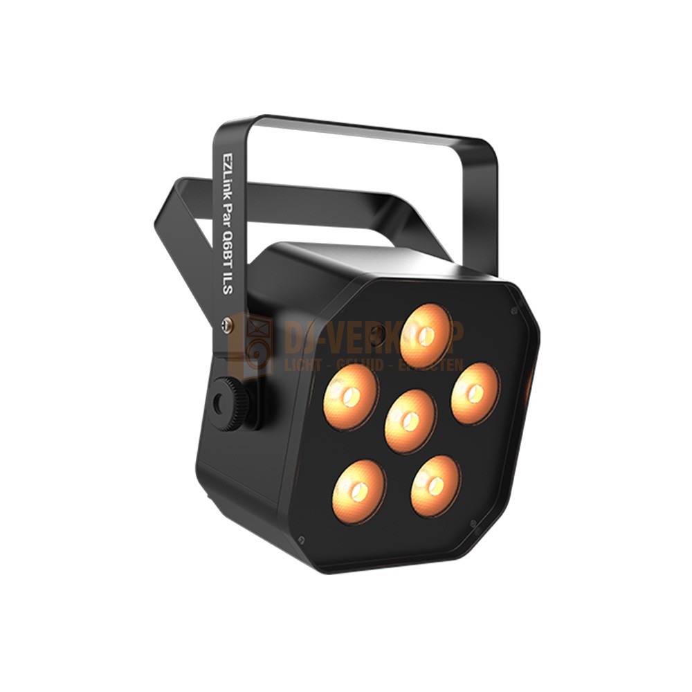 Chauvet DJ EZLink Par Q6BT ILS - Draadloze Quad-Color LED Par met Bluetooth en ILS Compatibiliteit