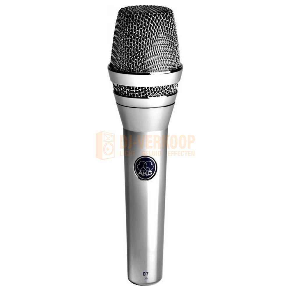 AKG D7 LTD - Limited Edition Dynamische Microfoon met Chrome Afwerking