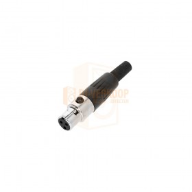 Adam Hall Connectors 4 STAR C XF3 MINI - Mini XLR plug 3-polig female