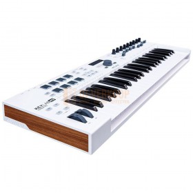 Arturia KeyLab Essential MK3 49 White - MIDI Controller met 49 aanslaggevoelige toetsen