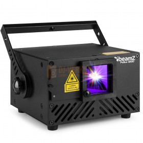 BeamZ Pollux 1200 TTL Laser System - Krachtige RGB Animatielaser met 17 DMX-kanalen