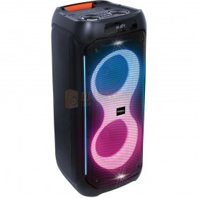 Ibiza Light & Sound COLUMBA800 - 800W Bluetooth luidspreker met lichteffecten en accu