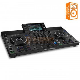 Actie! - Denon DJ SC Live 4 - 4-Deck Standalone DJ Controller met Speakers 7” touchscreen & Wi-Fi