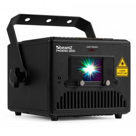 BeamZ Phoenix 1200 - Analog Laser System: Krachtige RGB Animatielaser