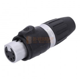 Adam Hall Connectors 4 STAR C XF5 IP65 - XLR Cable Connector 5-Pin Female IP65