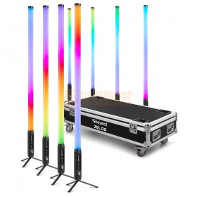 beamZ Zelos LED Tube Set RGBW – Veelzijdige LED Tubes voor Binnen- en Buitengebruik