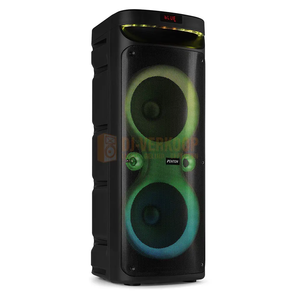 Fenton Track610 Party box - Draadloze Bluetooth Speaker met LED Lichtshow