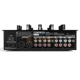 Reloop RMX-30 BT - 3-kanaals Bluetooth DJ-mixer aansluitmogelijkheden inputs outputs