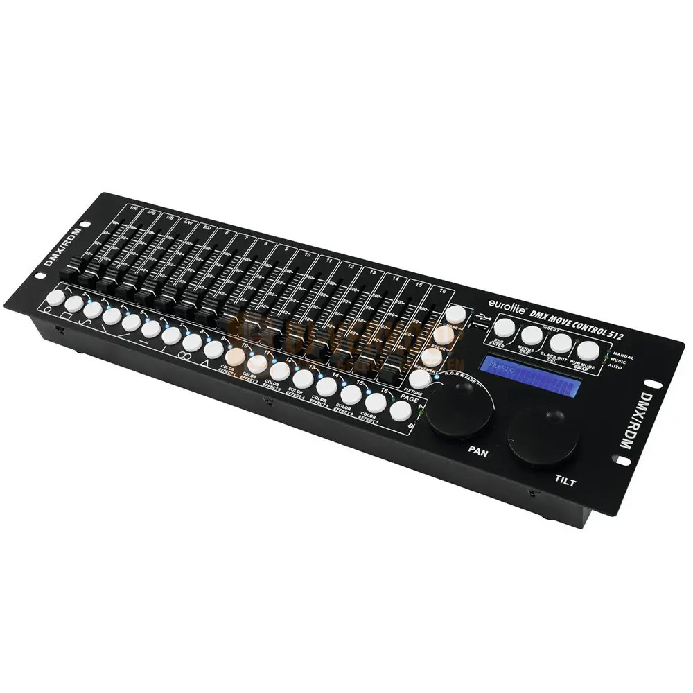 EUROLITE DMX Move Controller 512 - DMX controller met 512 DMX-kanalen