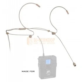 JBSYSTEMS - HF-Headset Skin - Lichtgewicht Headset Condensatormicrofoon | DJ-verkoop - Licht | Geluid | Zang | Effecten