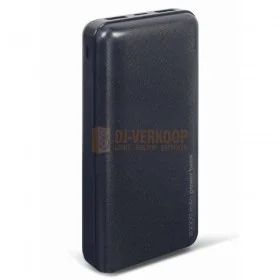 Gembird PB20-02 - 20000 mAh Powerbank | DJ-verkoop - Licht | Geluid | Zang | Effecten