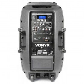 Detecteren Leesbaarheid comfortabel Vonyx AP1200PA - Mobiele Geluidsinstallatie 12" 2 UHF MP3 BT