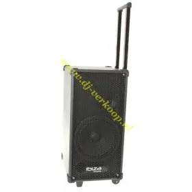 Ibiza Sound Port8Mini - Mobiele PA met cd/usb/mp3 speler met trolley