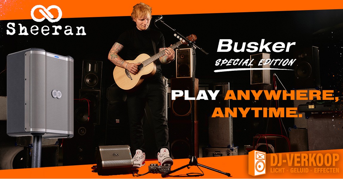 Lancering Sheeran Looper Special Edition Busker: Het ultieme geluid voor elke straatartiest