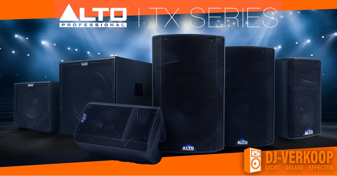 Alto TX Serie | Krachtige Bluetooth Luidsprekers & Subwoofers